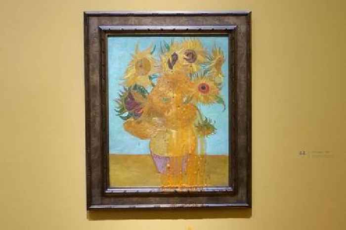 Three charged after soup thrown at Van Gogh paintings in National Gallery