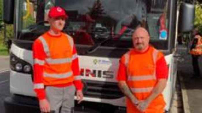 Former nurse saves fellow binman with CPR