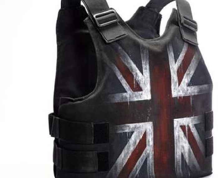 Banksy's bullet-proof Union flag vest on sale for £300,000