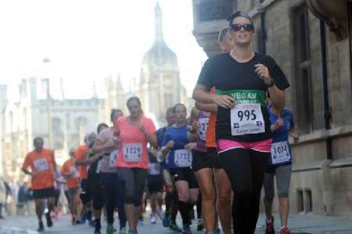 Cambridge city centre road closures in place for Bidwells Town and Gown 10K