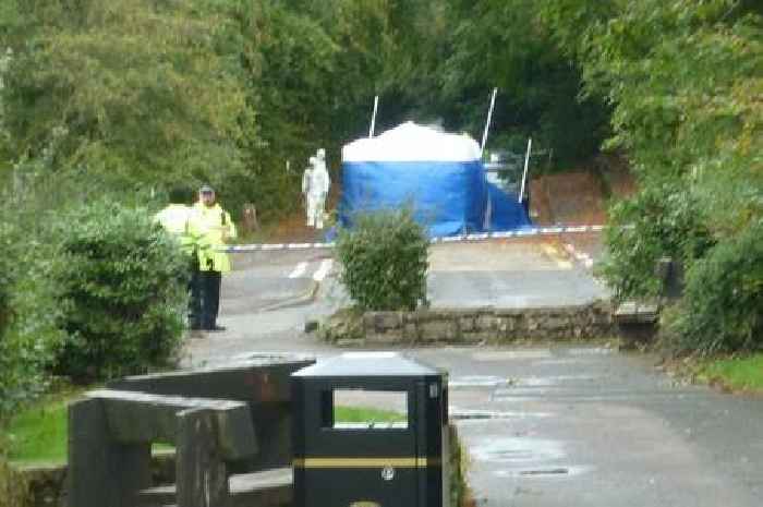 West Lothian police officers continue to scour spot as they probe mystery death of man