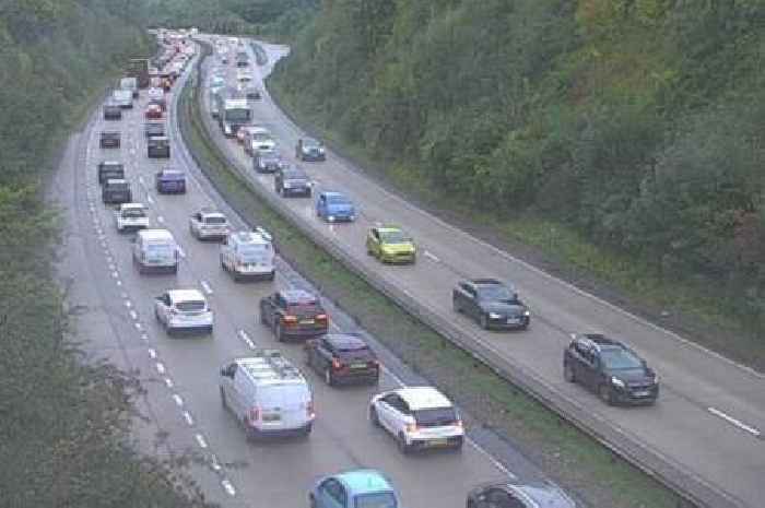 Live updates as A4232 accident causes delays on main route into Cardiff