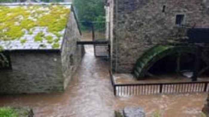 Country park attractions closed due to flooding