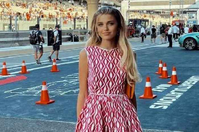 British F1 ace locked in love triangle with stunning model – and a rival driver