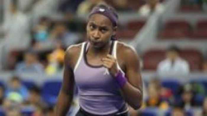 Gauff through after Osaka withdraws at China Open