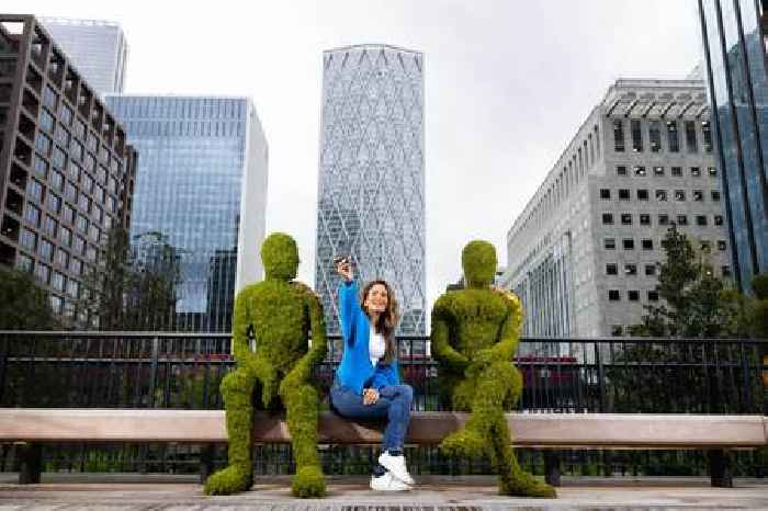 Canary Wharf unveils ‘urban oasis’ in historic partnership with the Eden Project