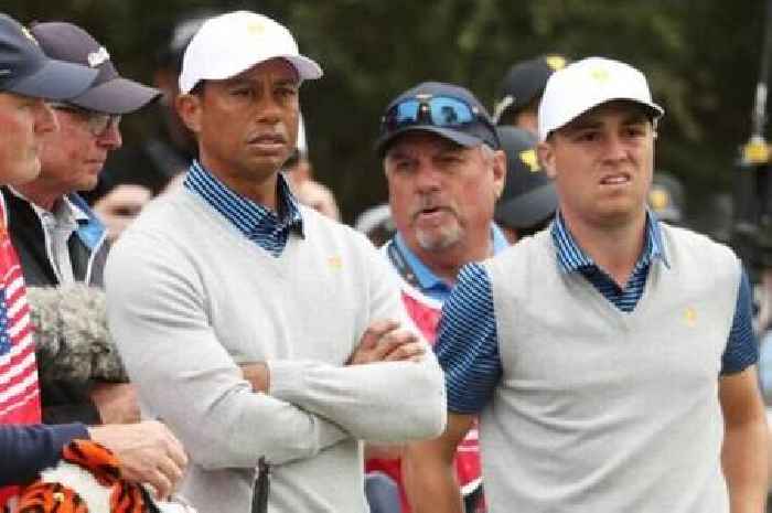 Tiger Woods sent X-rated message to Justin Thomas at the Presidents Cup