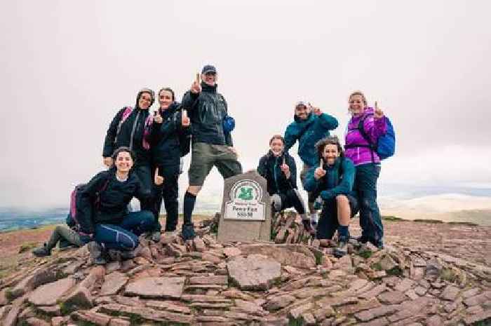 Rugby legend Thomas completes gruelling Pen y Fan challenge to help further tackle HIV stigma