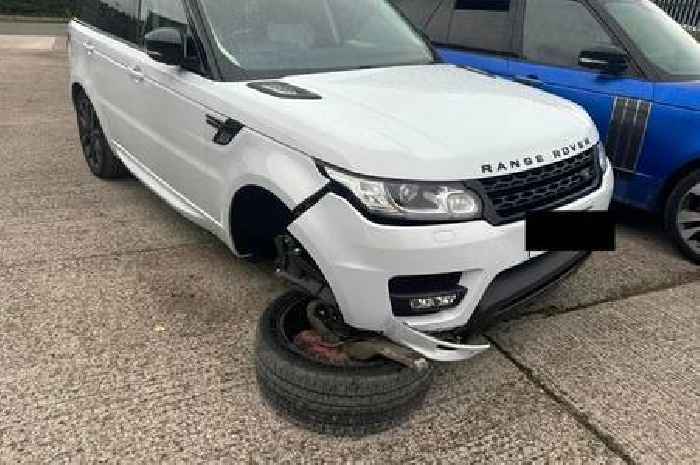 Family's Range Rover written off after leaving it at airport meet and greet