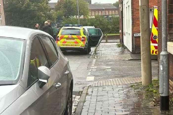 Live updates as police swarm North Staffordshire street