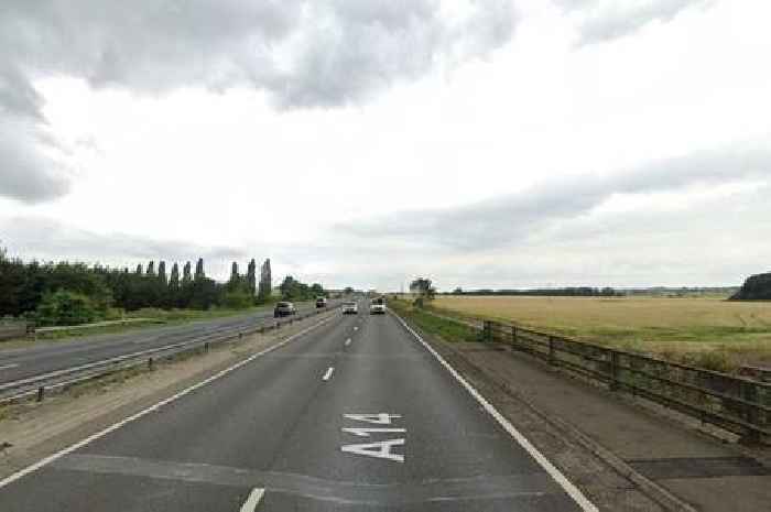 Live A14 traffic updates as crash in Cambridgeshire leaves road partially blocked