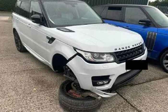 Family's Range Rover 'written off' after being booked in to airport meet and greet