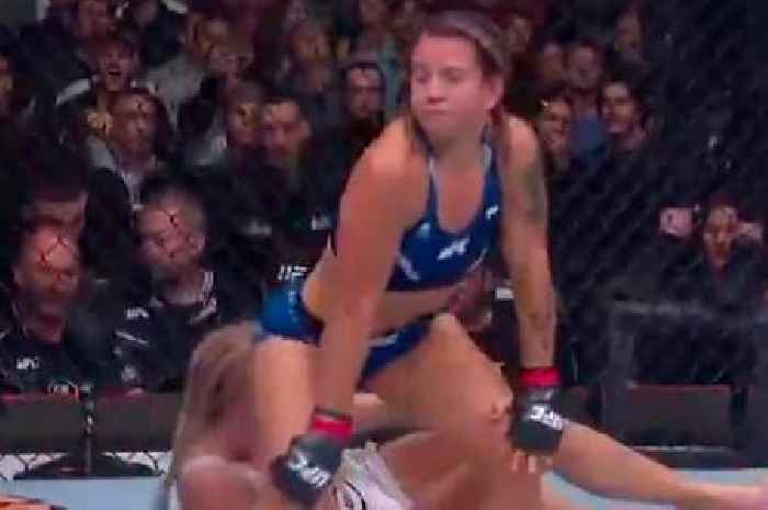 UFC star slammed as 'disrespectful' as she submits opponent and then twerks over her