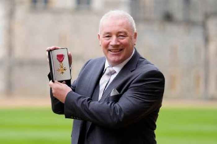 Rangers legend Ally McCoist gets OBE from Prince William and says mum would have 'adored it'