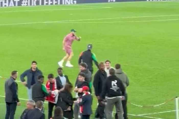 How Declan Rice and Bukayo Saka celebrated with Conor McGregor after Arsenal Champions League win