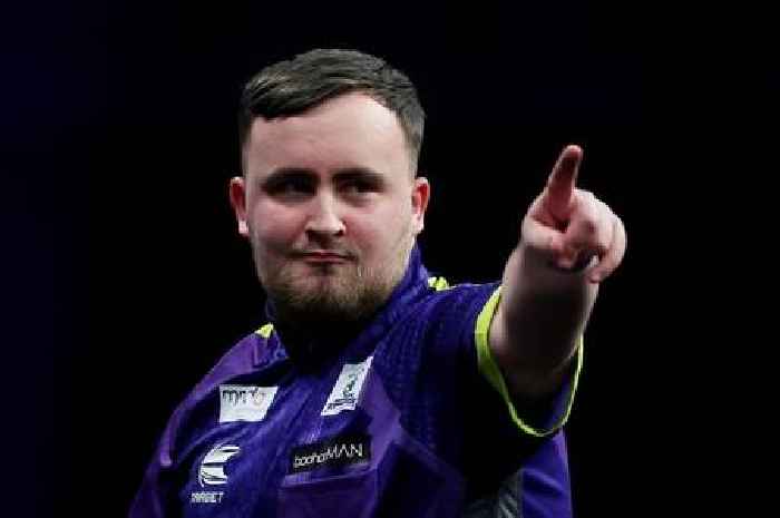 Luke Littler shows darts rival Chris Dobey his true colours with six-word response