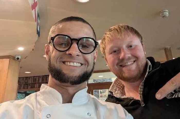 Clarkson's Farm star Kaleb Cooper charms restaurant staff during surprise West Country visit - but some locals are 'gutted'