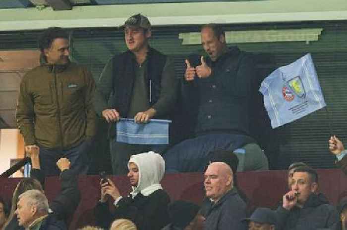 Prince William suffers awkward ailment after wild Aston Villa celebrations