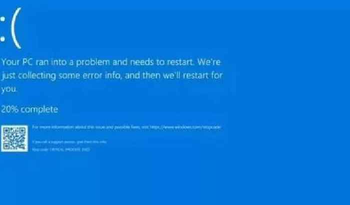 Microsoft warns 'all' Windows users over return of 'blue screen of death'