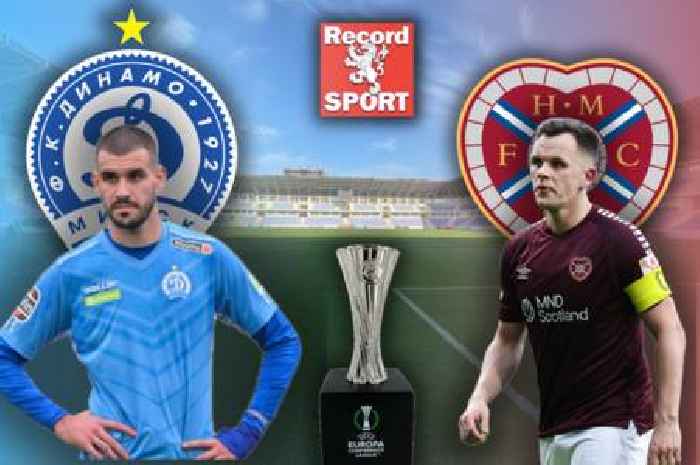 Dinamo Minsk vs Hearts LIVE score and goal updates from the Europa Conference League clash