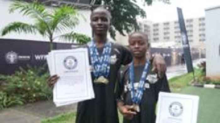 The brothers breaking freestyle football world records