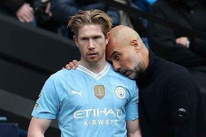 Pep Guardiola backs Man City star Kevin De Bruyne after he makes brutal Belgium decision