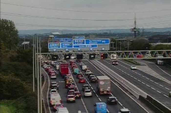 M5, M4 and M48 in chaos after lorry crashes through central barrier near Bristol