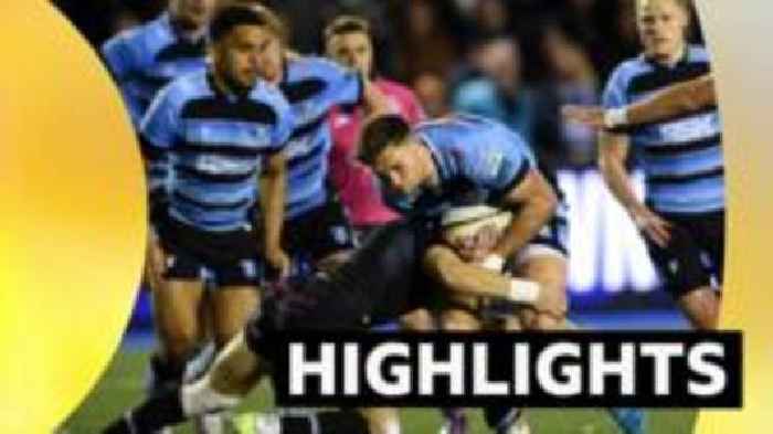 URC highlights: Cardiff 36-52 Glasgow Warriors