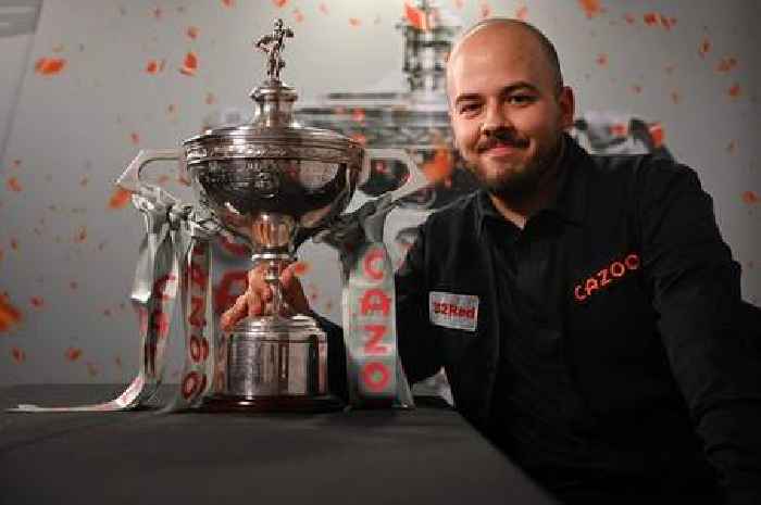 Luca Brecel makes surprise admission about World Snooker trophy after £500,000 payday