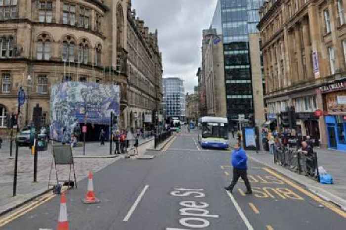 Black cab ploughs into shoppers outside Glasgow Central Station in horror crash