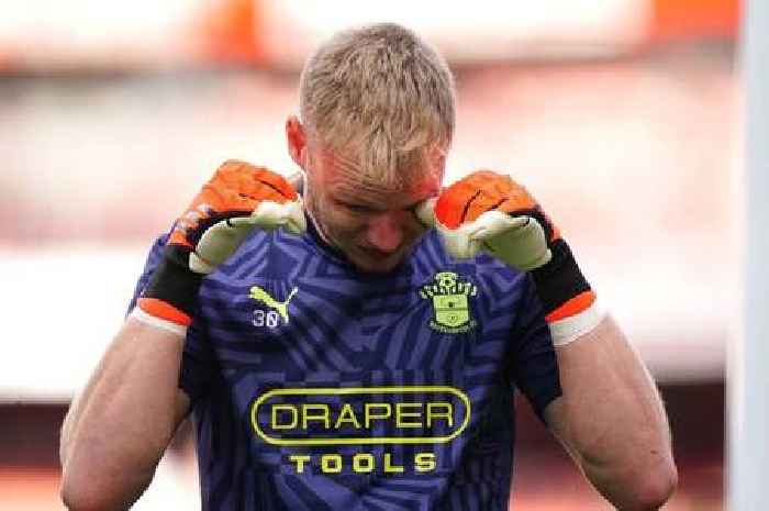 Aaron Ramsdale in tears in reaction to what Arsenal fans did for him at Emirates Stadium