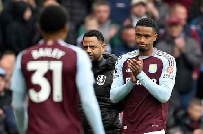Aston Villa suffer big injury blow in Man United clash