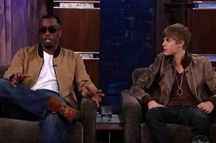 Disturbing moment Diddy tells Justin Bieber 'not to talk about things he does with Puff'