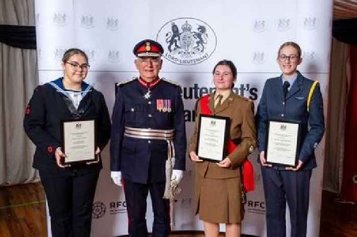 East Riding of Yorkshire celebrates exceptional cadets and reservists with Lord-Lieutenant's Awards