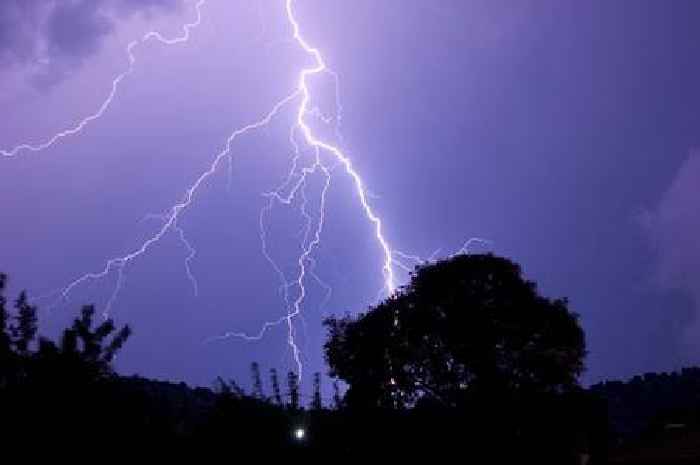 Met Office issues thunderstorm warning for eight hours of disruption covering M5 and A417