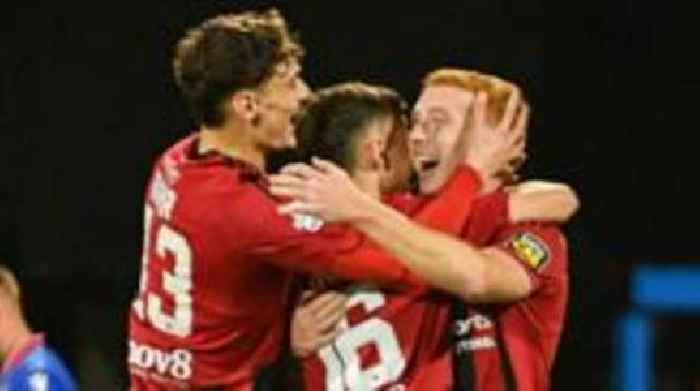 Crues edge Blues as Larne, Glens and Ballymena progress