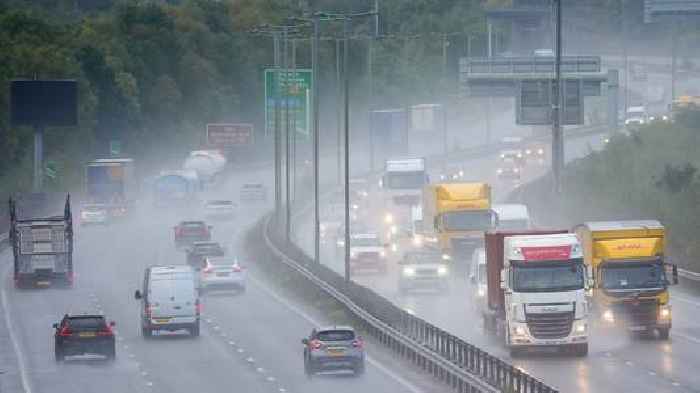 Thunderstorm warning issued as heavy showers could cause flooding to homes and businesses