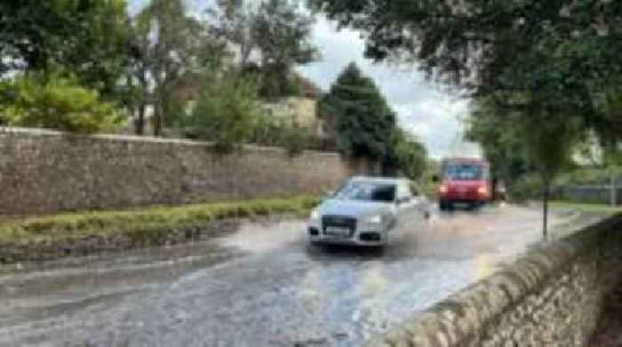 Flood warnings in place after heavy rainfall