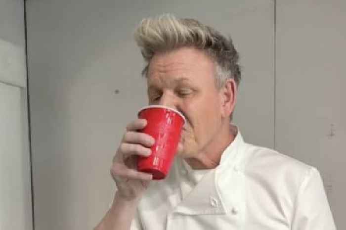 Gordon Ramsay tries Dua Lipa's viral drink and is left with big regrets