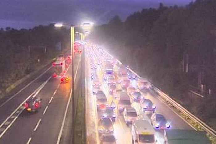 Live updates as M4 traffic held with miles of queues after crash - live updates