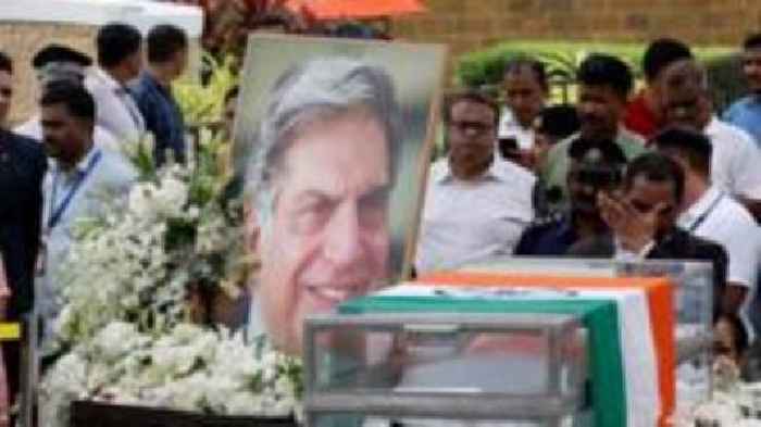 India holds state funeral for tycoon Ratan Tata