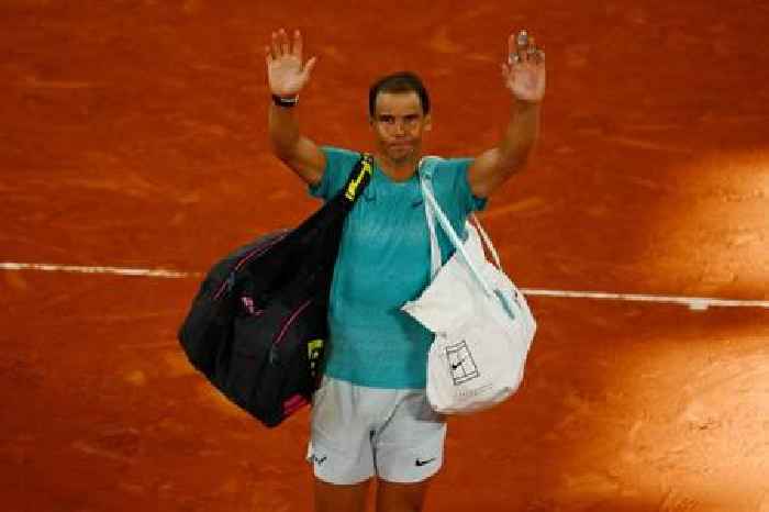 ‘Everything has a beginning and an end’: Rafael Nadal announces retirement