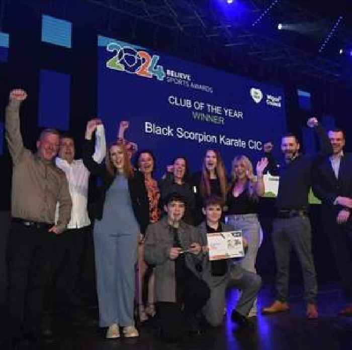  Black Scorpion Karate Club Named Club of the Year at Believe Sports Awards 2024!