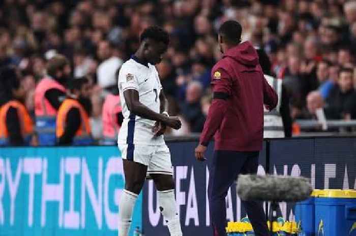 BREAKING: Arsenal handed worrying Bukayo Saka injury scare after England withdrawal