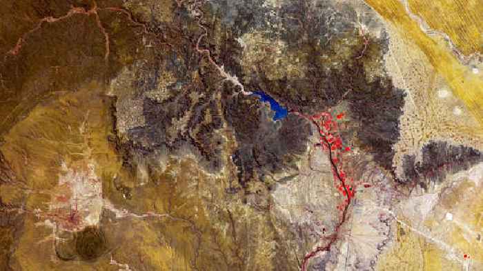 Earth from Space: Hardap Dam, Namibia