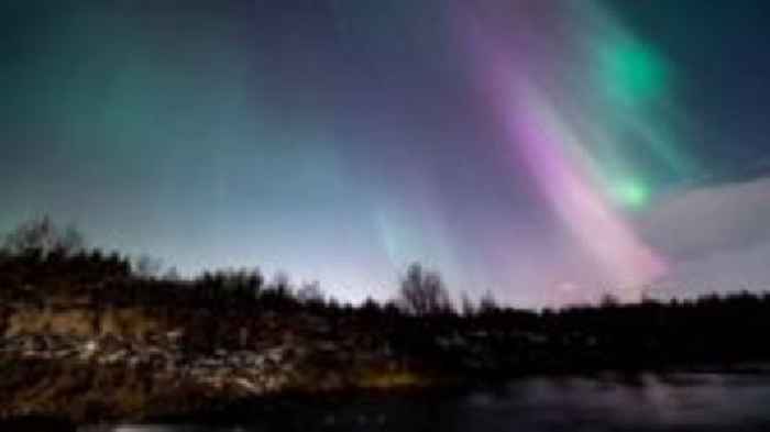 Watch: Northern lights over Iceland in sped-up footage