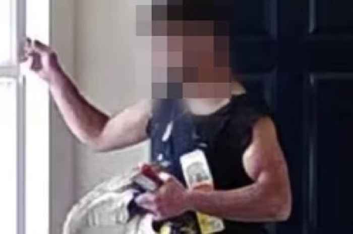 Mum left 'raging' after doorbell video shows Scots tradie stealing carton of juice from flat