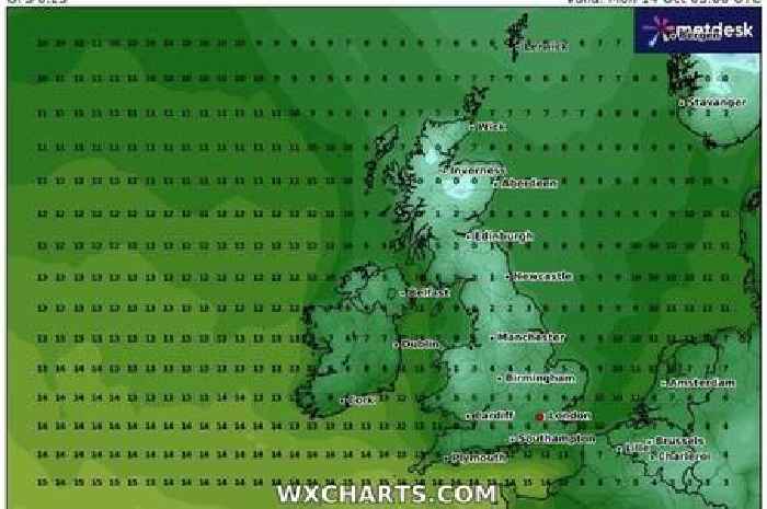 UK weather maps show exact dates freezing temperatures will hit as Met Office forecasts frost