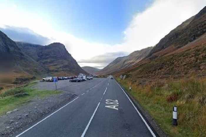 Crash near popular Glencoe hiking destination closes both sides of busy A-road