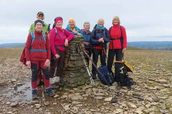 Dumfries and District Ramblers enjoy a weekend walk in the Lake District